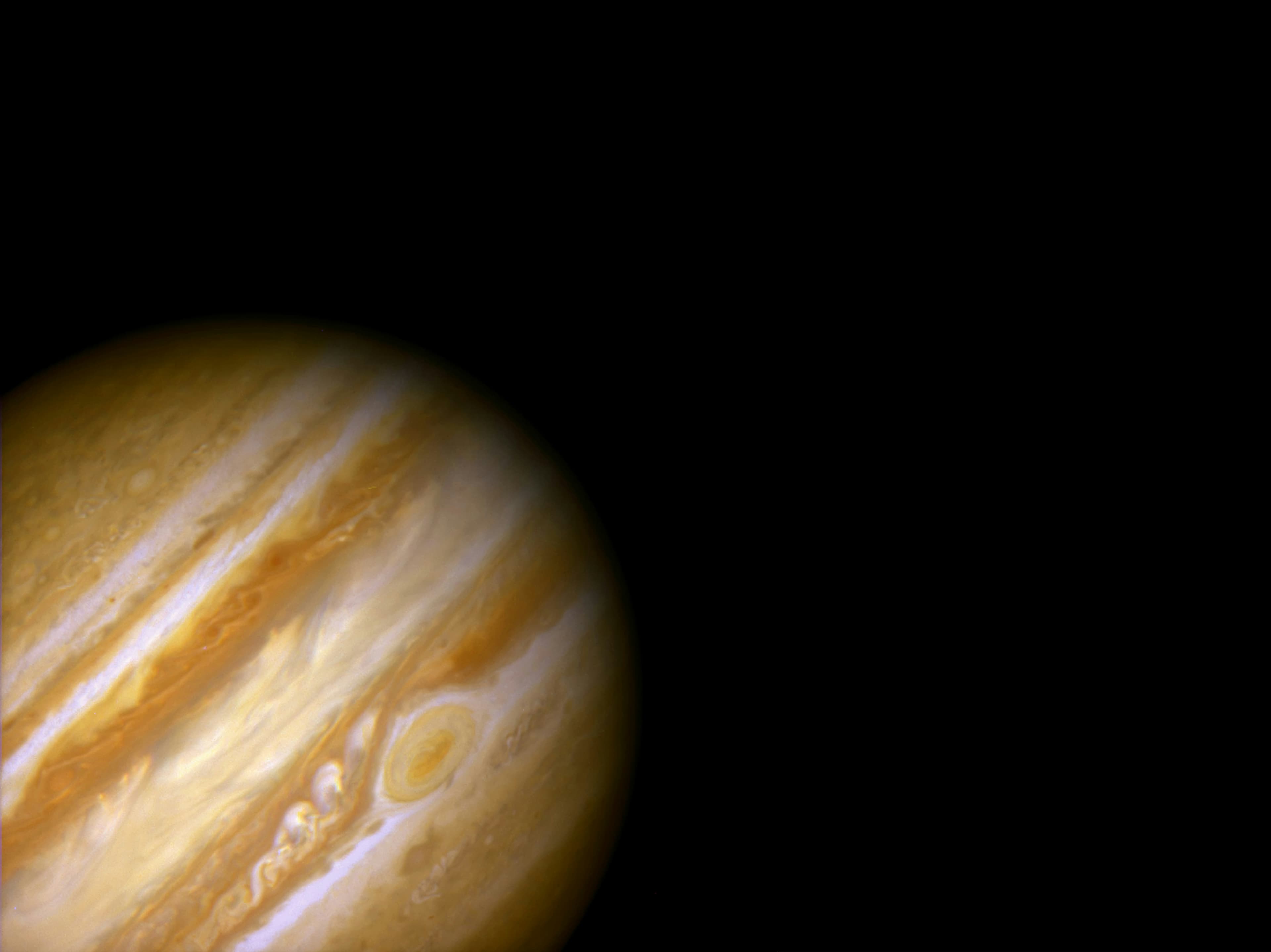 Jupiters Wolkenbänder mit dem Großen Roten Fleck