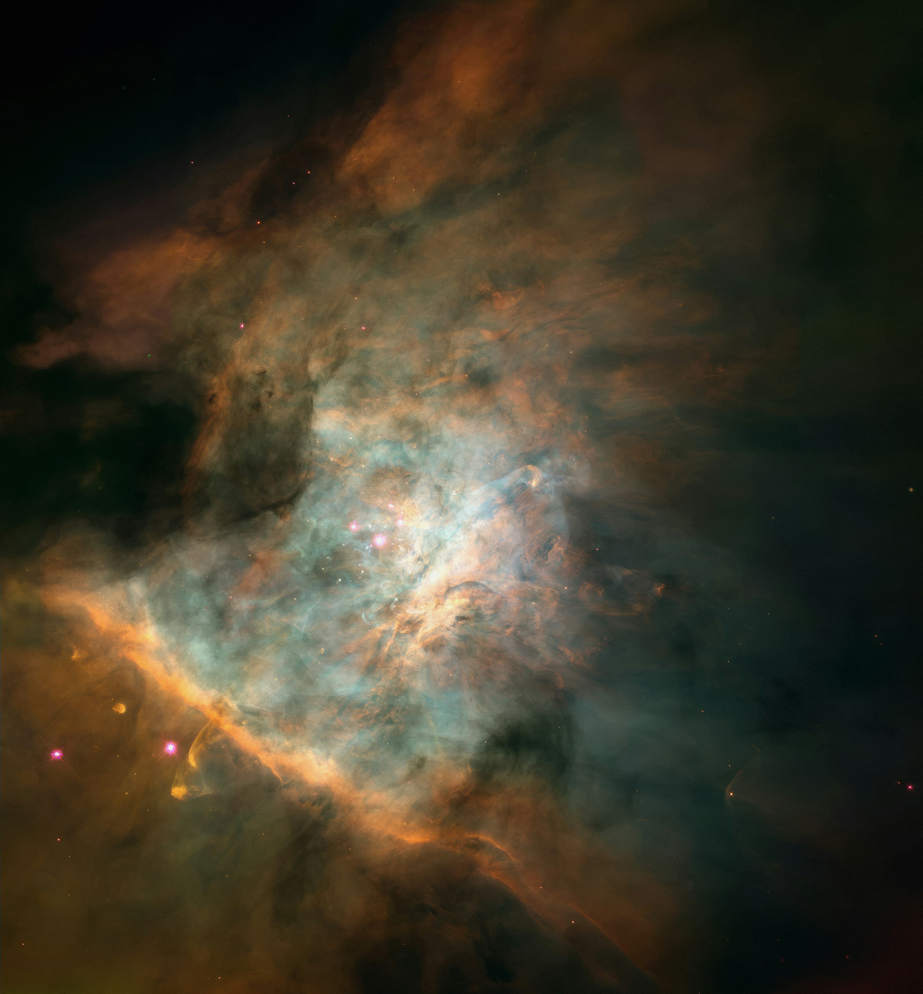 Ein Sternentstehungsgebiet wie der Orionnebel