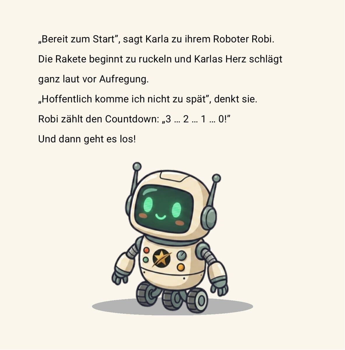 Karla und das Sonnensystem – Buchseite 4 der Leseprobe