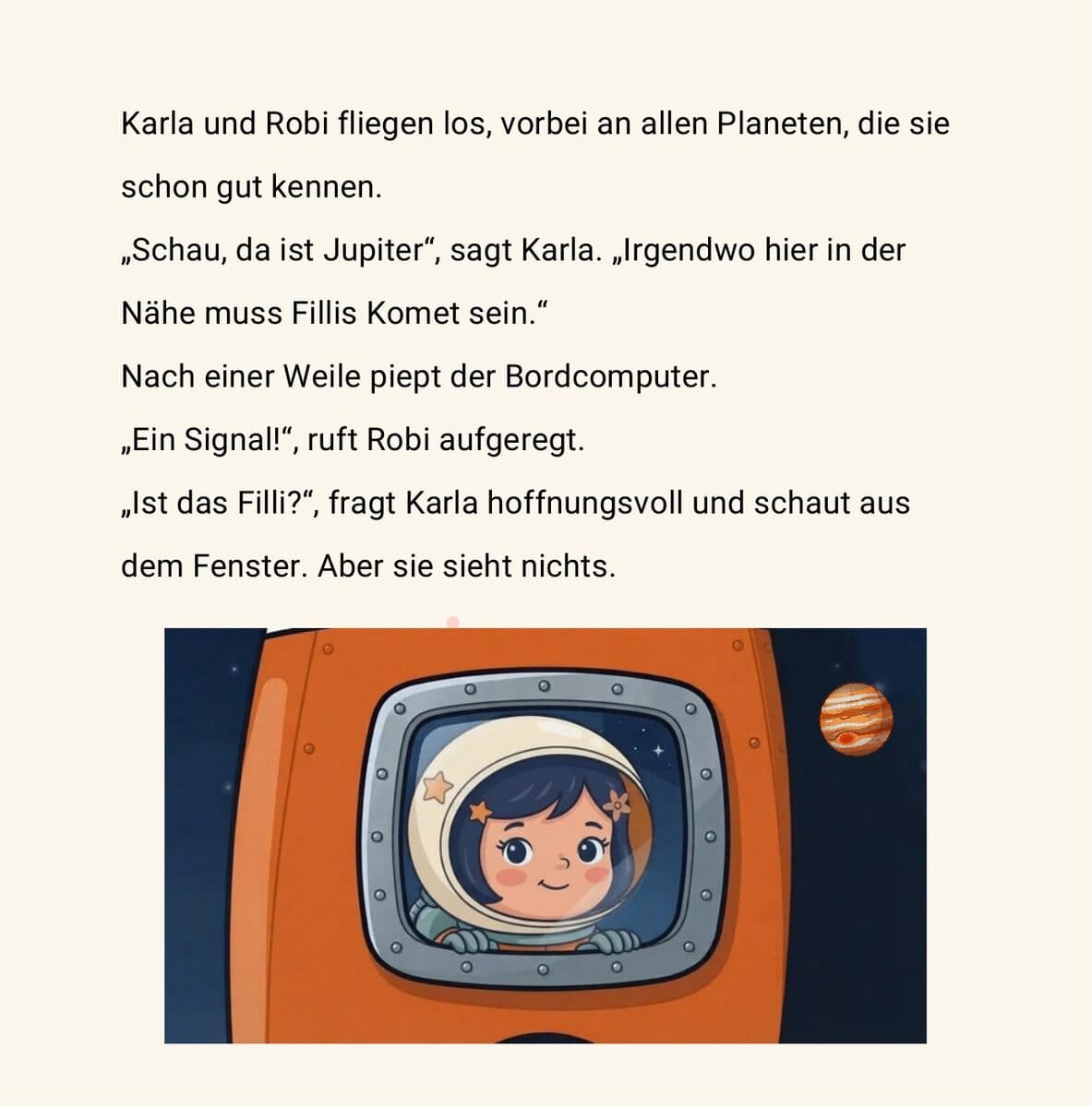 Karla und das Universum – Buchseite 4 der Leseprobe