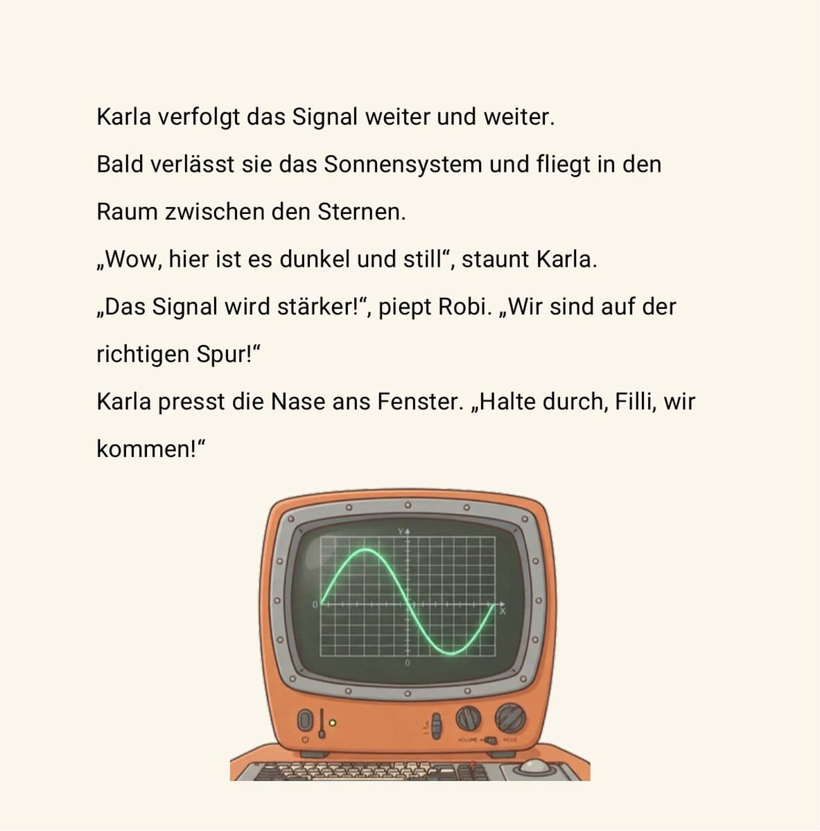 Karla und das Universum – Buchseite 6 der Leseprobe