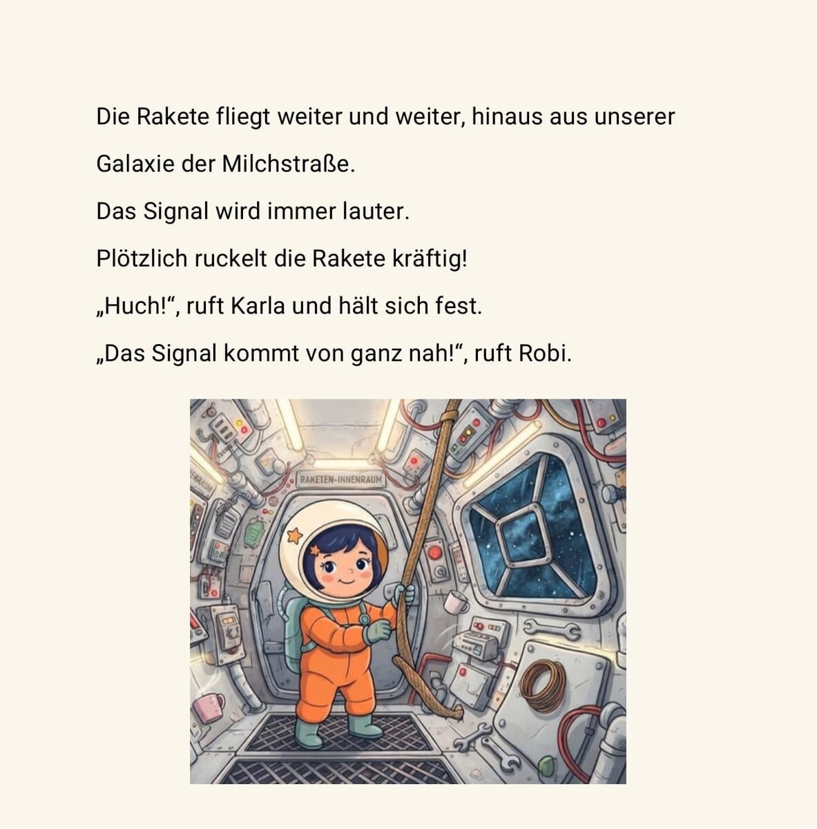 Karla und das Universum – Buchseite 8 der Leseprobe
