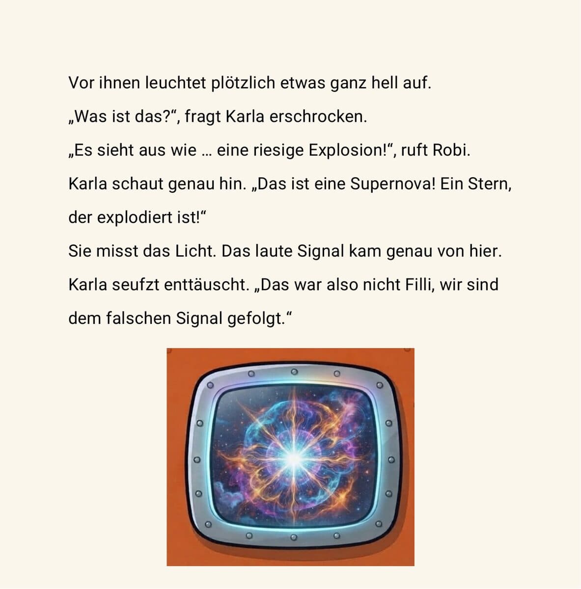 Karla und das Universum – Buchseite 10 der Leseprobe