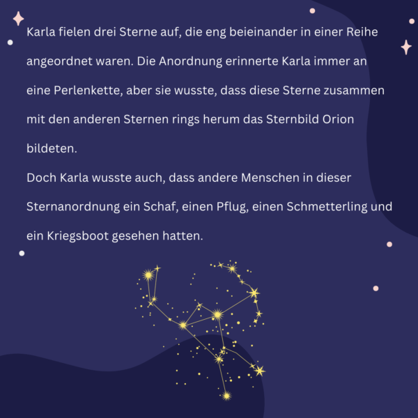 Karla erkundet die Konstellationen, ebook, Druckschrift – Bild 2