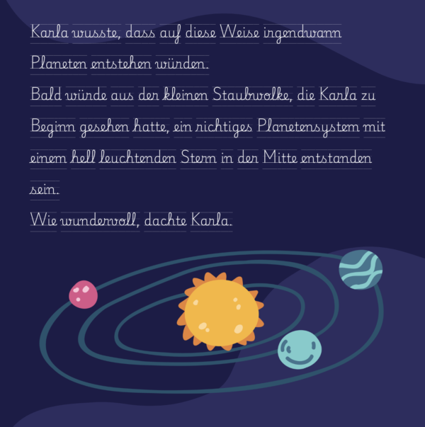 Karla lernt, wie Sterne und Planeten entstehen – Bild 3